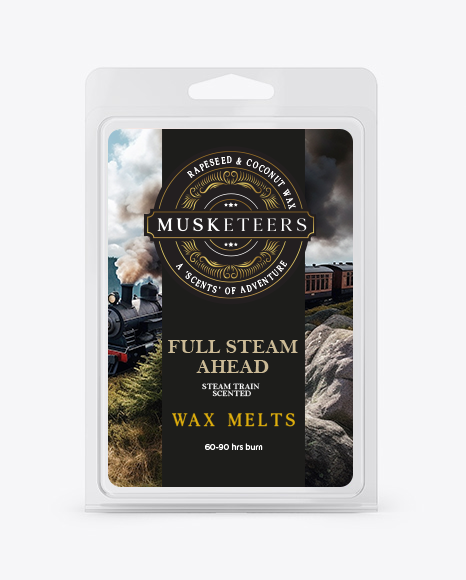 Steam Train Wax Melts UK – Smoky Industrial Masculine Wax Melts-0
